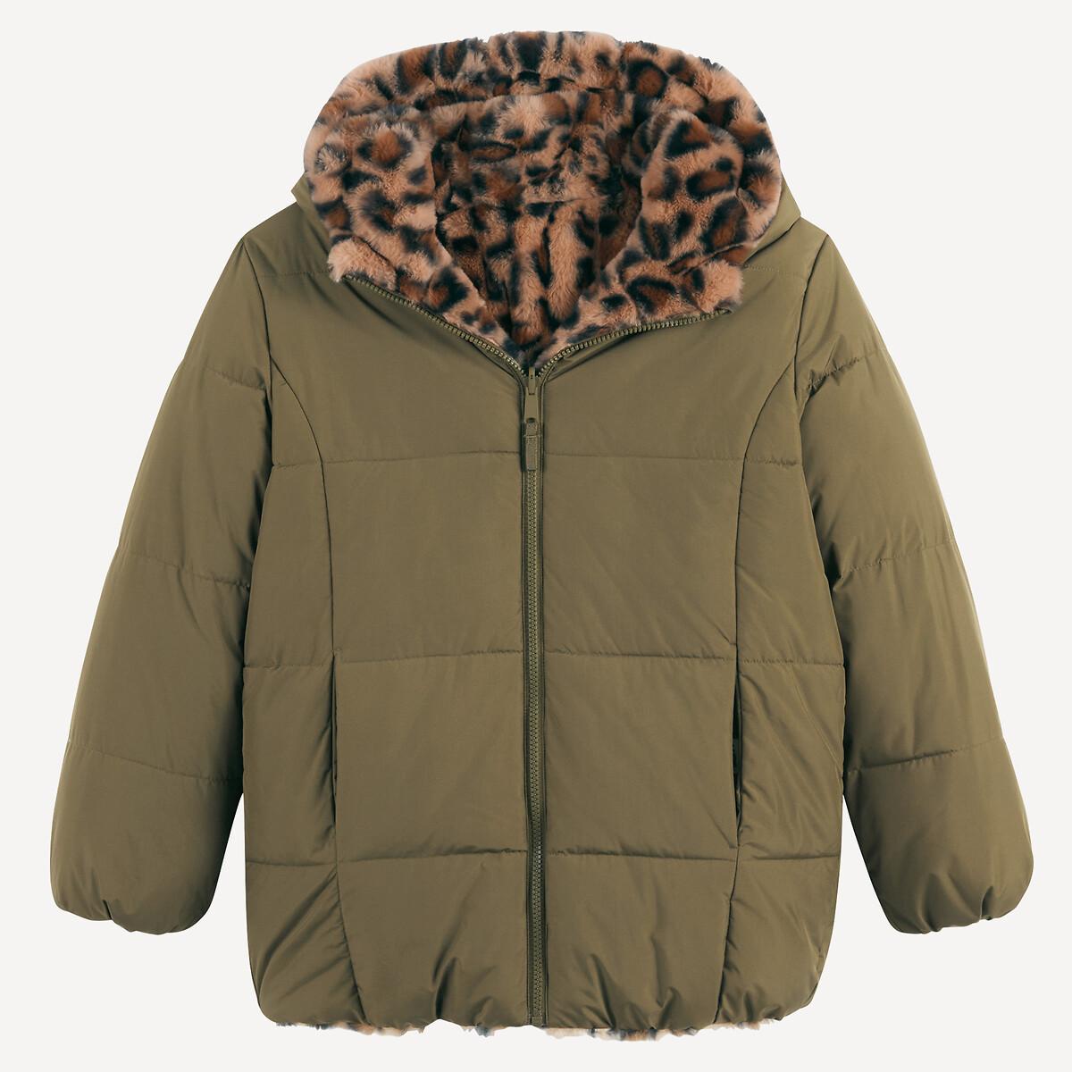 La Redoute Collections Warme wendbare Steppjacke mit Kapuze  