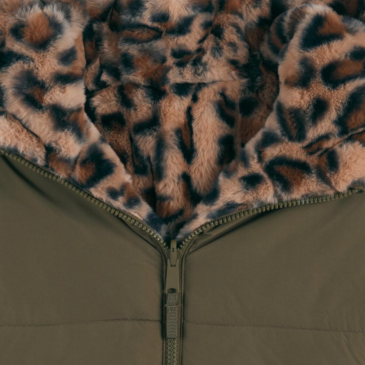 La Redoute Collections Warme wendbare Steppjacke mit Kapuze  