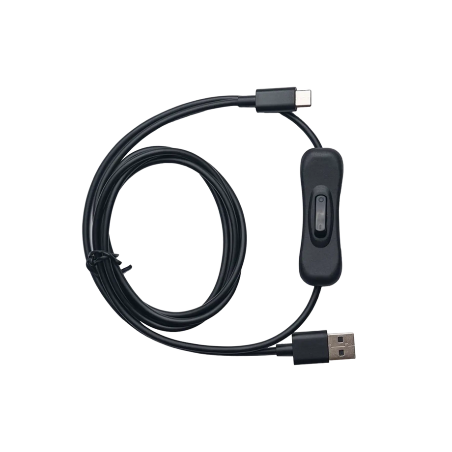 Obsbot  USB-A auf USB-C Daten Stromkabel mit Ein/Aus-Schalter 