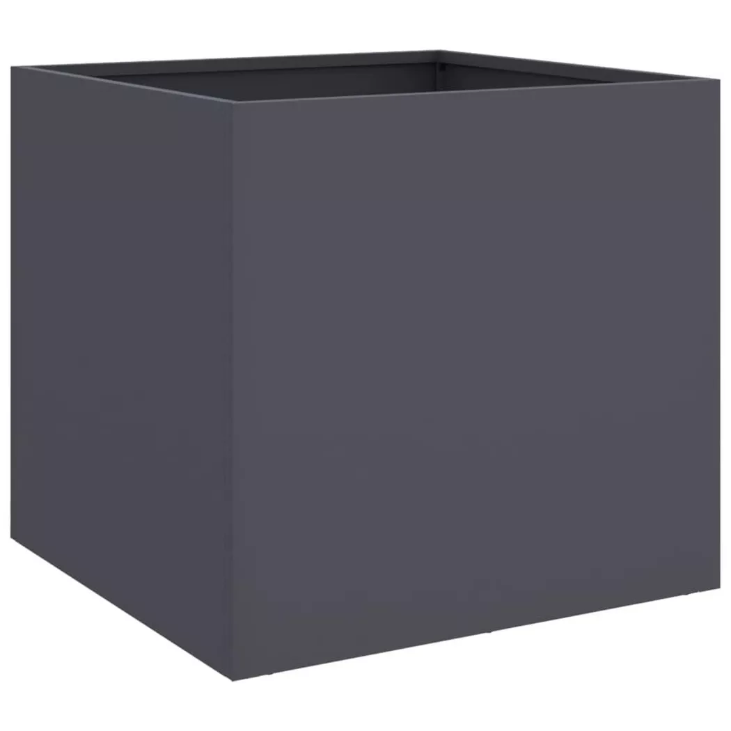 VidaXL - Jardinière acier, One Size, Gris