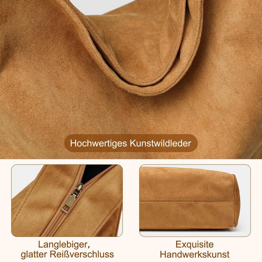 Only-bags.store Grosse Umhängetasche mit schlaffem Design  