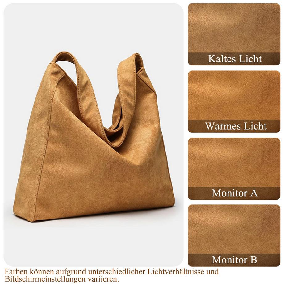Only-bags.store Grosse Umhängetasche mit schlaffem Design  