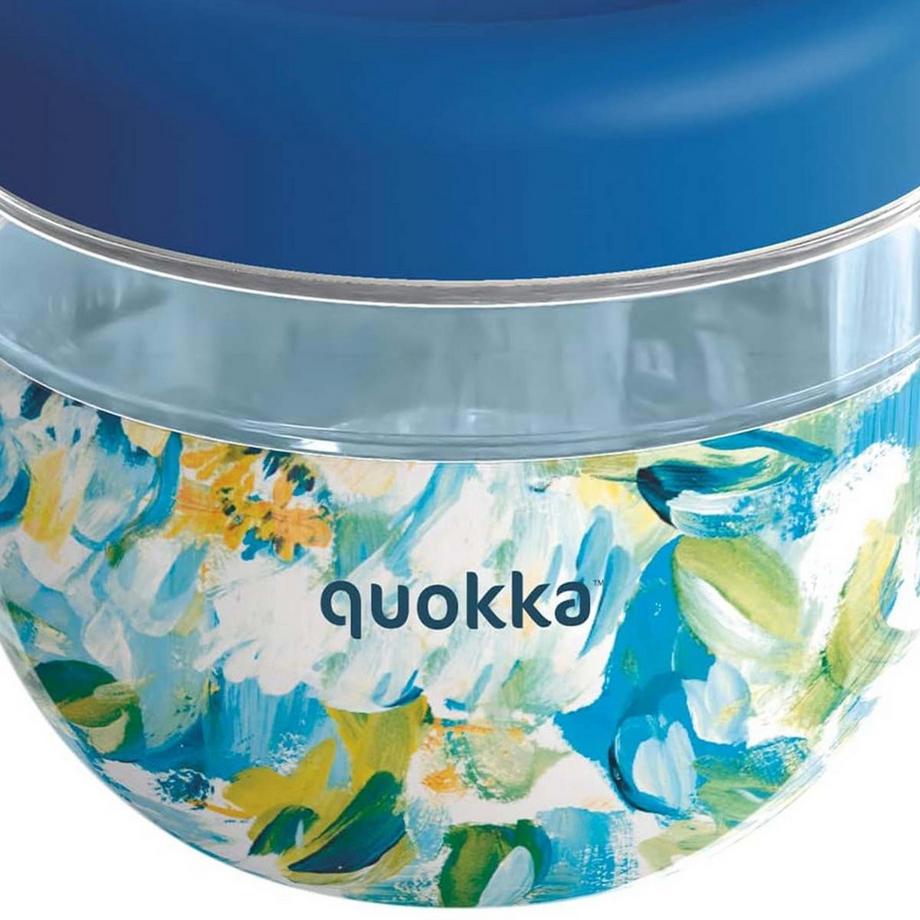 Quokka Contenitore Alimentare con Motivo Peonie 770ml con Coperchio Antiscivolo  
