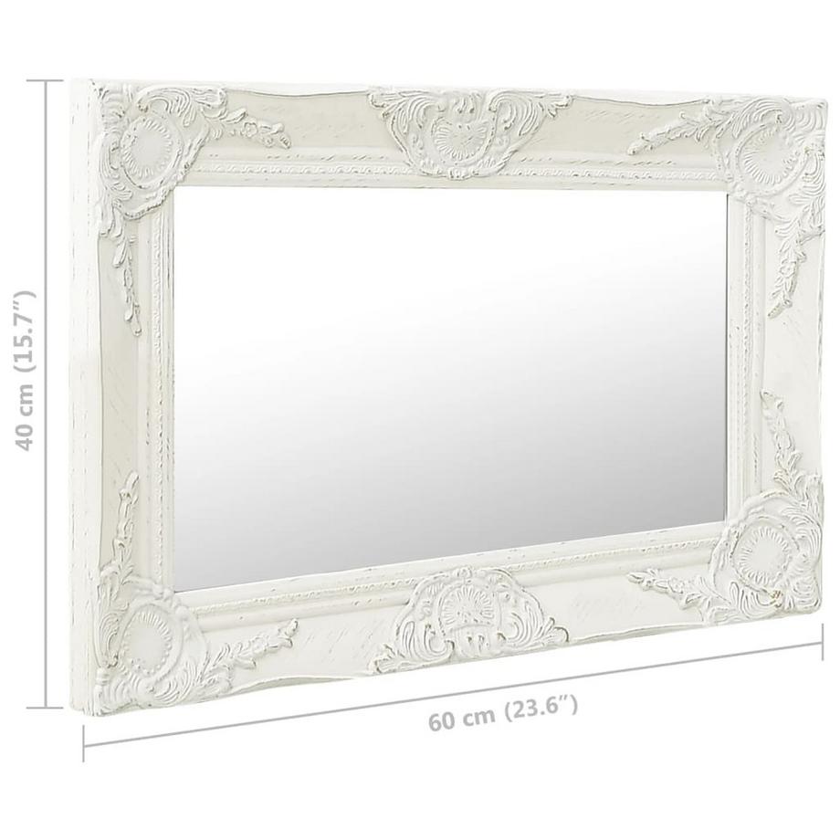 VidaXL Miroir mural bois  