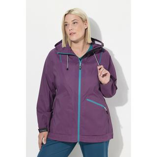 Ulla Popken  Funktionsjacke, wasserdicht, 2-Wege-Zipper, Reflektor 