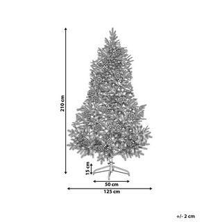 Beliani Sapin de Noël artificiel en PVC PALOMAR  