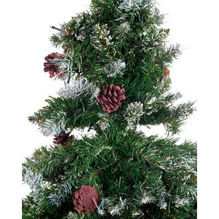 Beliani Sapin de Noël pré-allumé en PVC PALOMAR  