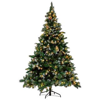 Beliani Sapin de Noël artificiel en PVC PALOMAR  