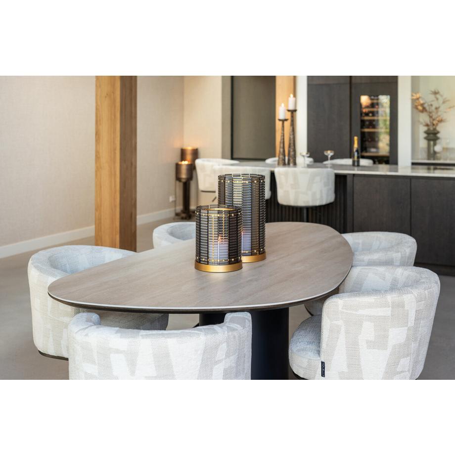 mutoni Tavolo da pranzo Ritz pebble 220x110  