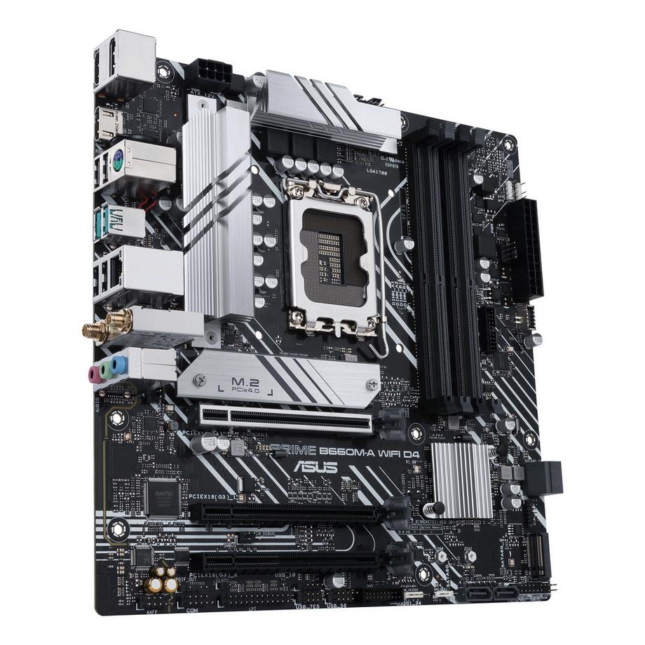 ASUS  PRIME B660M-A WIFI D4 Intel B660 LGA 1700 micro ATX 