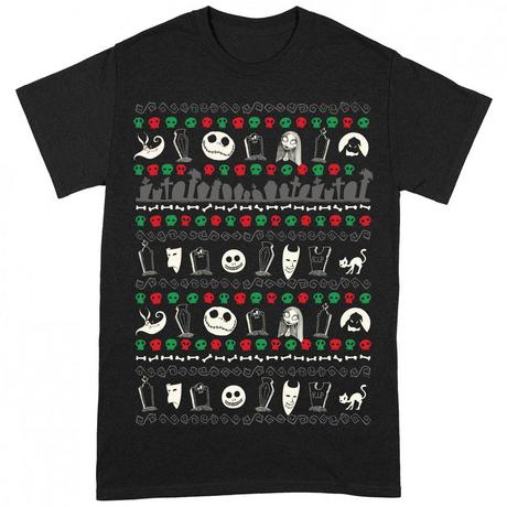 Nightmare Before Christmas The Festive Icons T-Shirt  