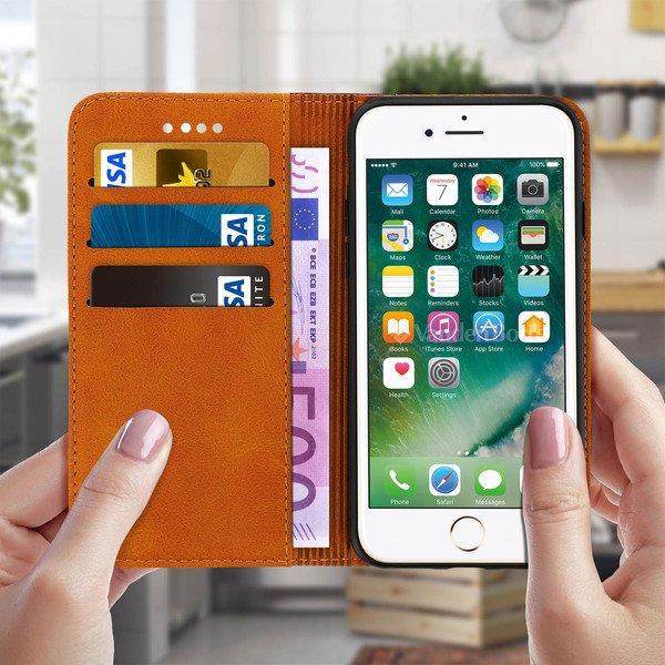 Avizar  Étui iPhone 8, 7, SE 2020, 2022 Camel 