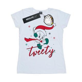 LOONEY TUNES  Tweety Pie Christmas TShirt 