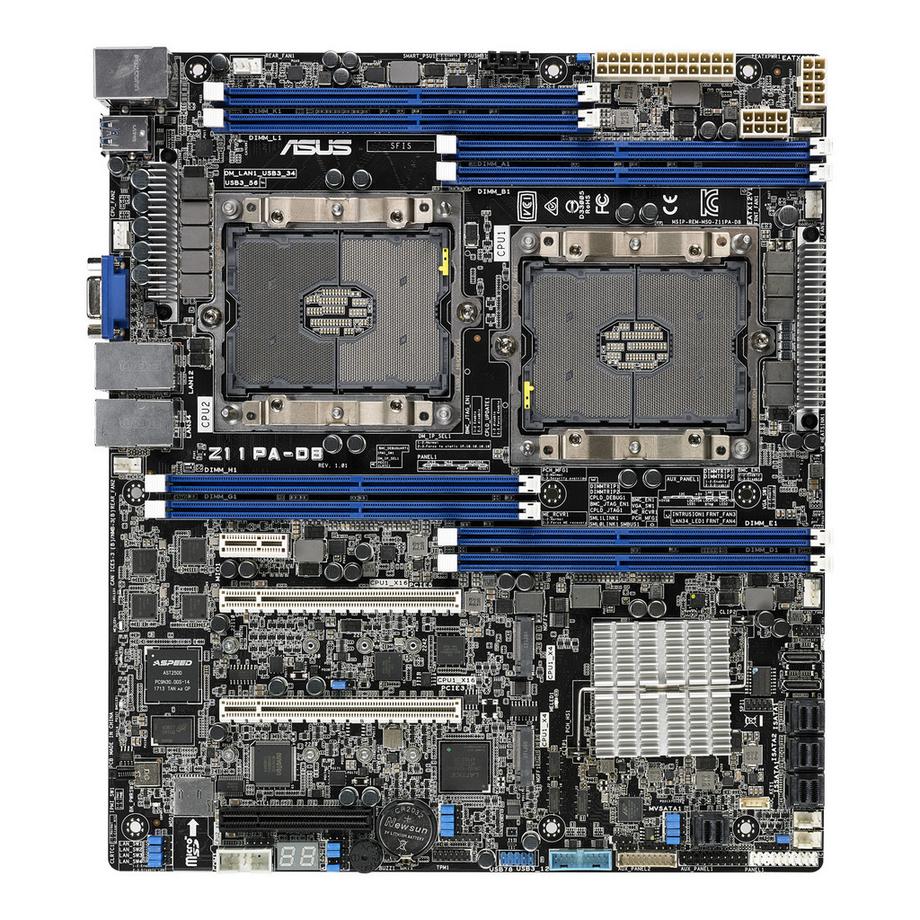 ASUS  Z11PA-D8 ASMB9-iKVM (LGA 3647, Intel C621, SSI CEB) 