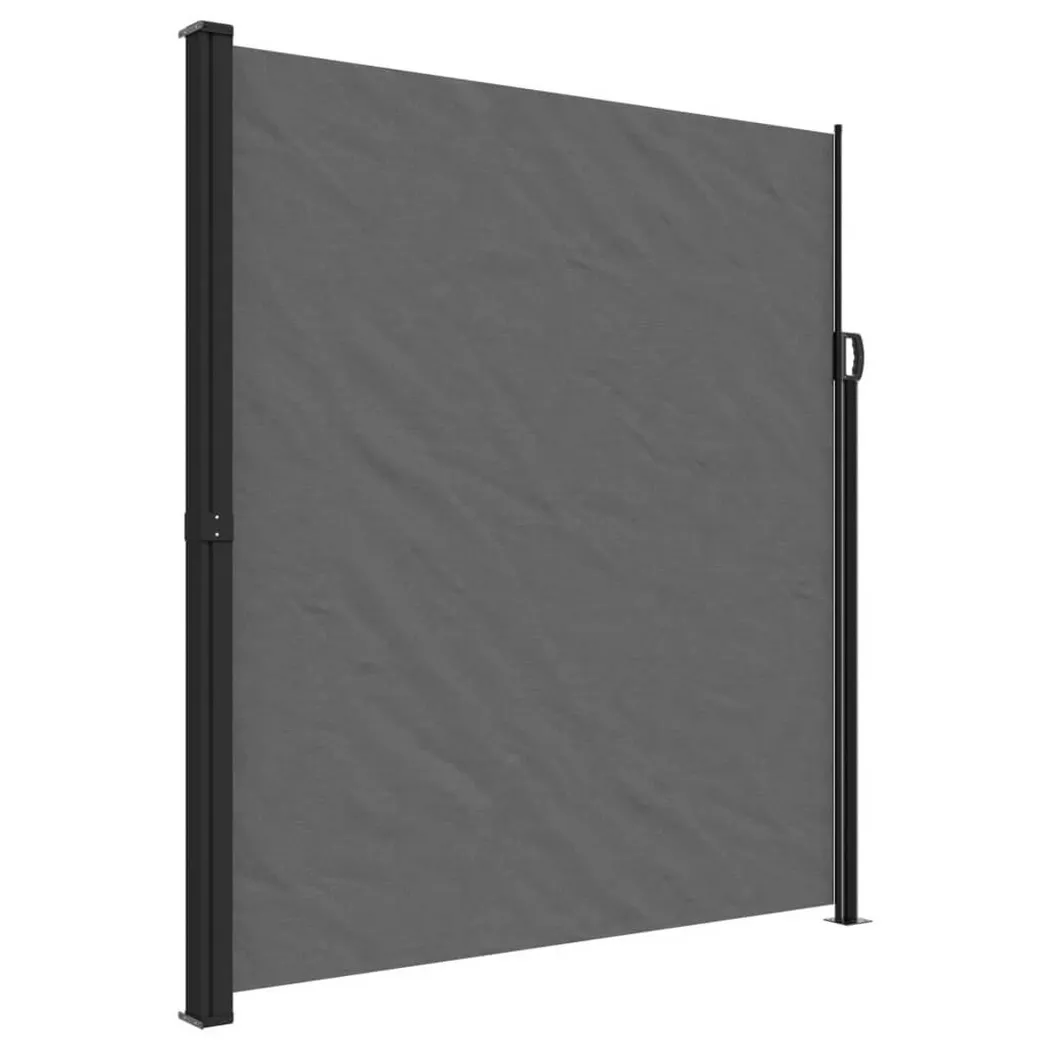 Tenda Da Sole Laterale Retrattile Antracite 220x500 Cm