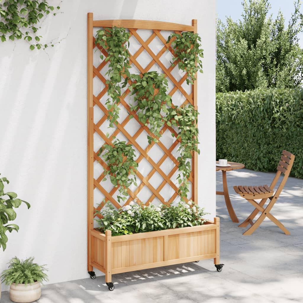 VidaXL Jardinière bois  