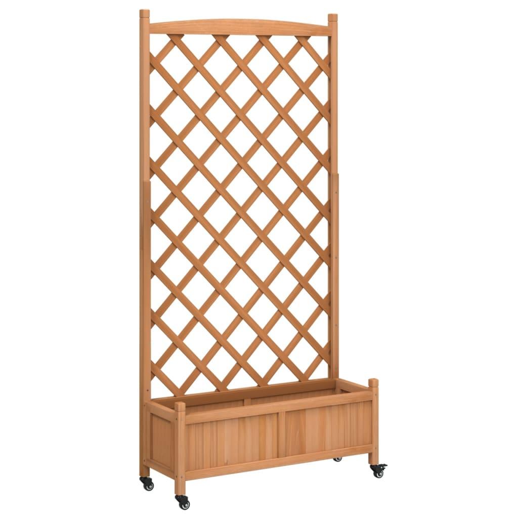 VidaXL Jardinière bois  