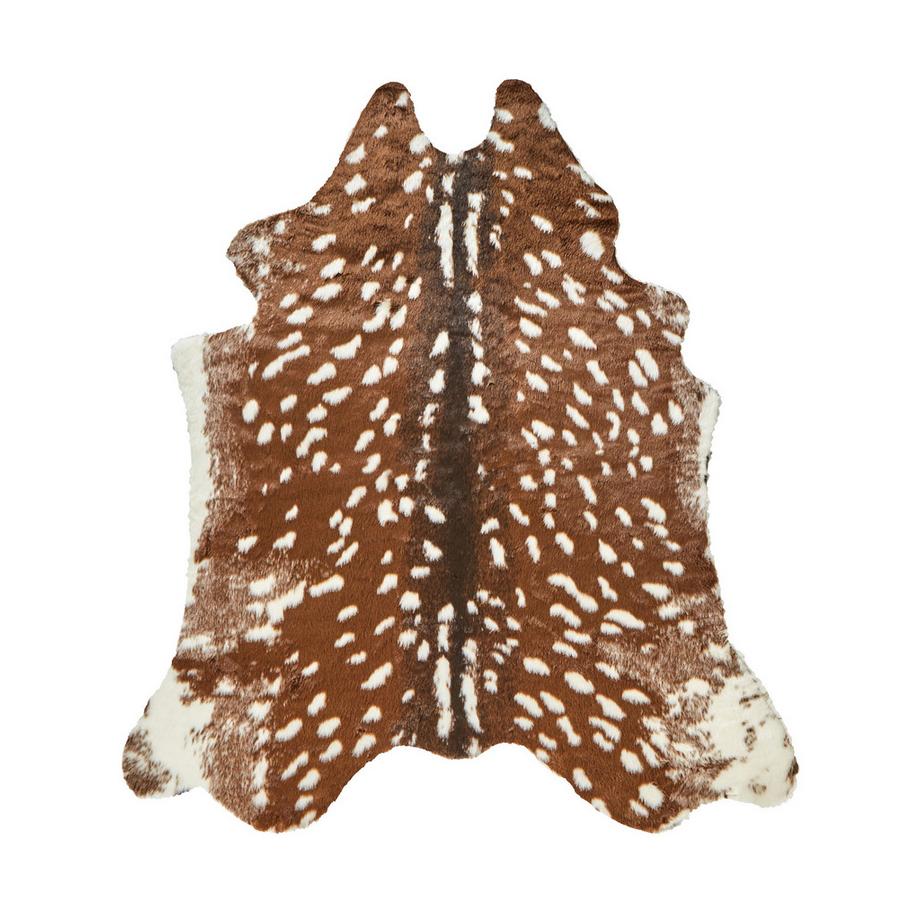 Beliani Tapis en fausse fourrure en Fourrure synthétique Rustique KNOLL  