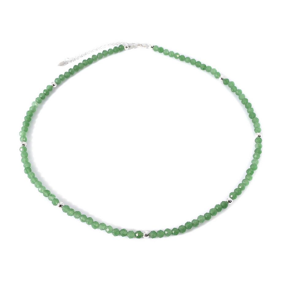 Balibay  Belen  Halskette mit Aventurin und 925 Silber 