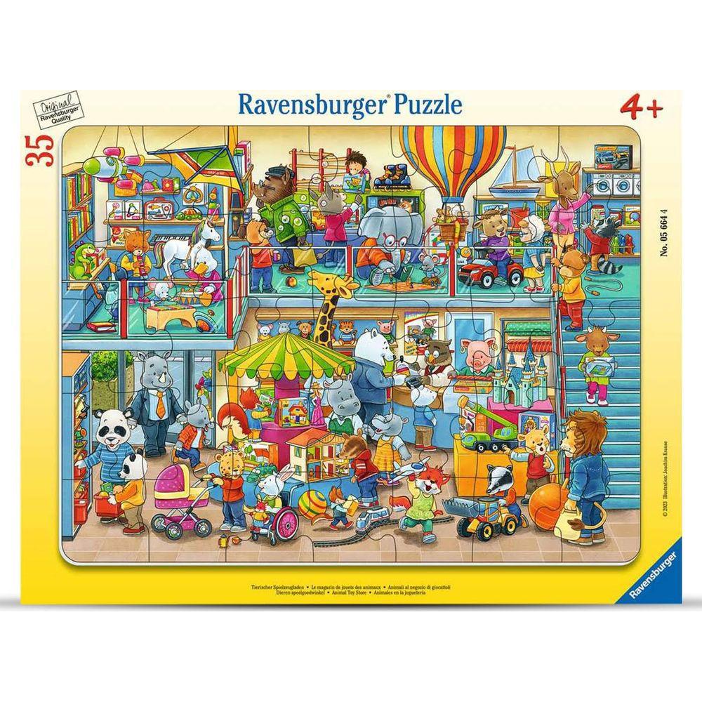 Ravensburger  Puzzle Tierischer Spielzeugladen (35Teile) 