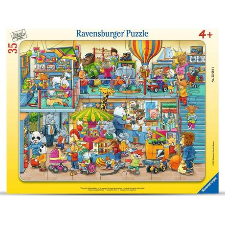 Ravensburger  Puzzle Tierischer Spielzeugladen (35Teile) 