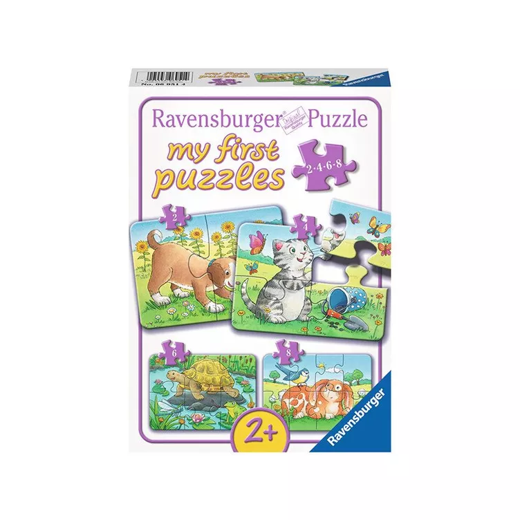 Ravensburger Ravensburger mijn eerste puzzels Schattige huisdieren 2+4+6+8 stukjesonline kaufen MANOR