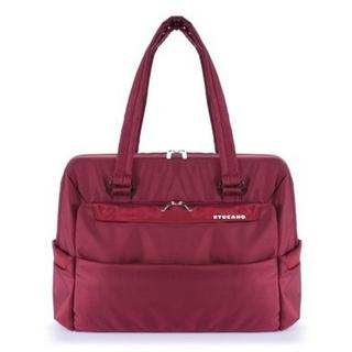 TUCANO  TASCA - Laptop Case/Ladies Bag - 15.4" MacBook Pro, 15.4" WS PC (Burgundy) 39,1 cm (15.4") Valise  Rouge 