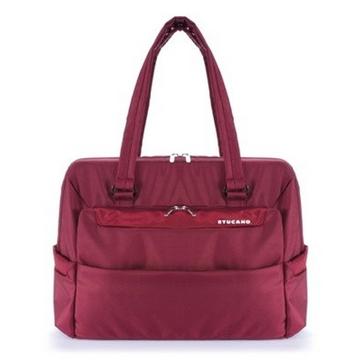 TASCA - Laptop Case/Ladies Bag - 15.4" MacBook Pro, 15.4" WS PC (Burgundy) 39,1 cm (15.4") Valise  Rouge