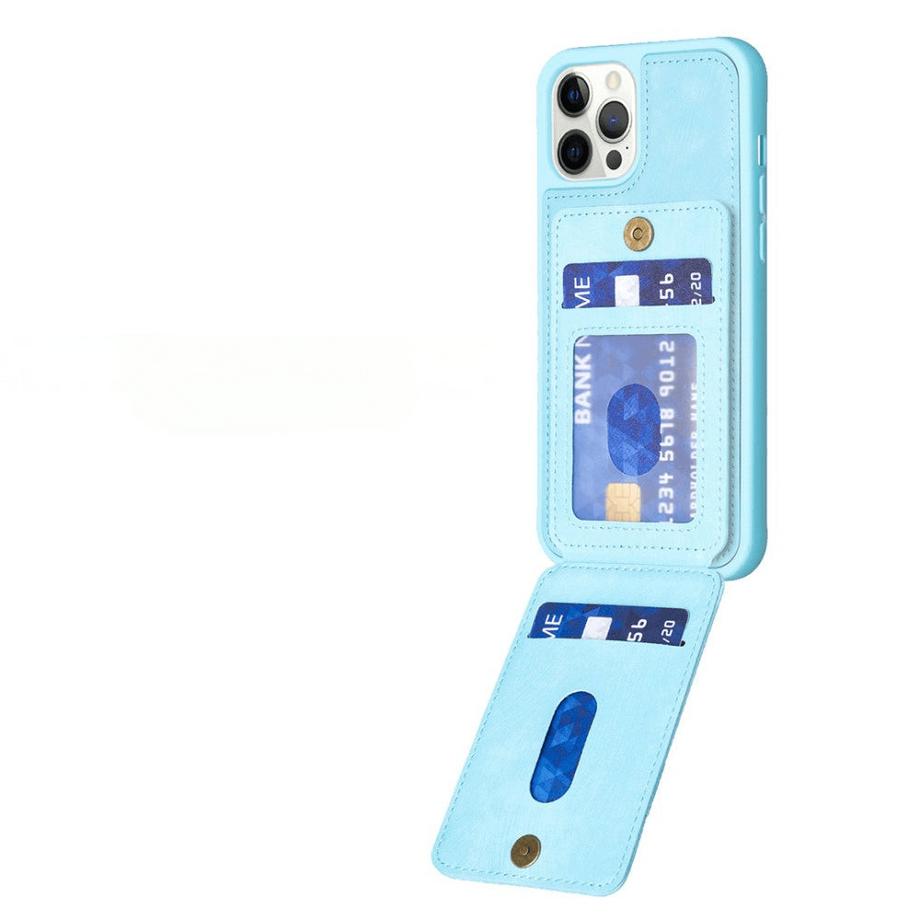 Cover-Discount  iPhone 15 Pro Max - Coque Kickstand avec porte-cartes 