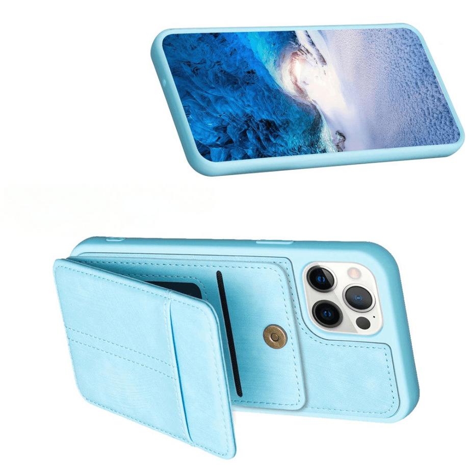 Cover-Discount  iPhone 15 Pro Max - Coque Kickstand avec porte-cartes 