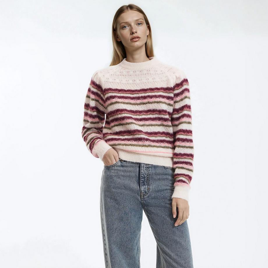 La Redoute Collections Pullover girocollo a righe  