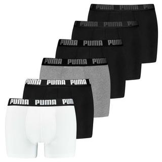 PUMA Basic Boxer 6P Ecom Figurbetonte Boxershorts  