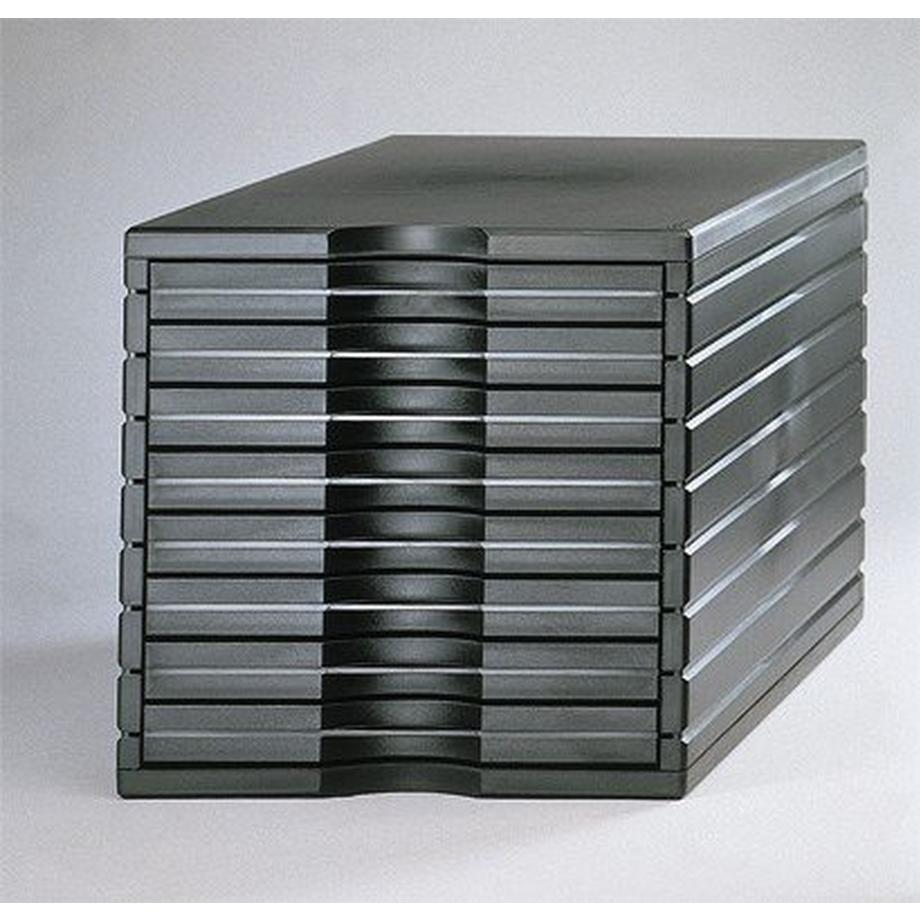 Büro Schubladenbox styrotop, schwarz