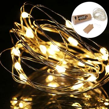 Bouteilles de vin Fil de cuivre Guirlande lumineuse 1m