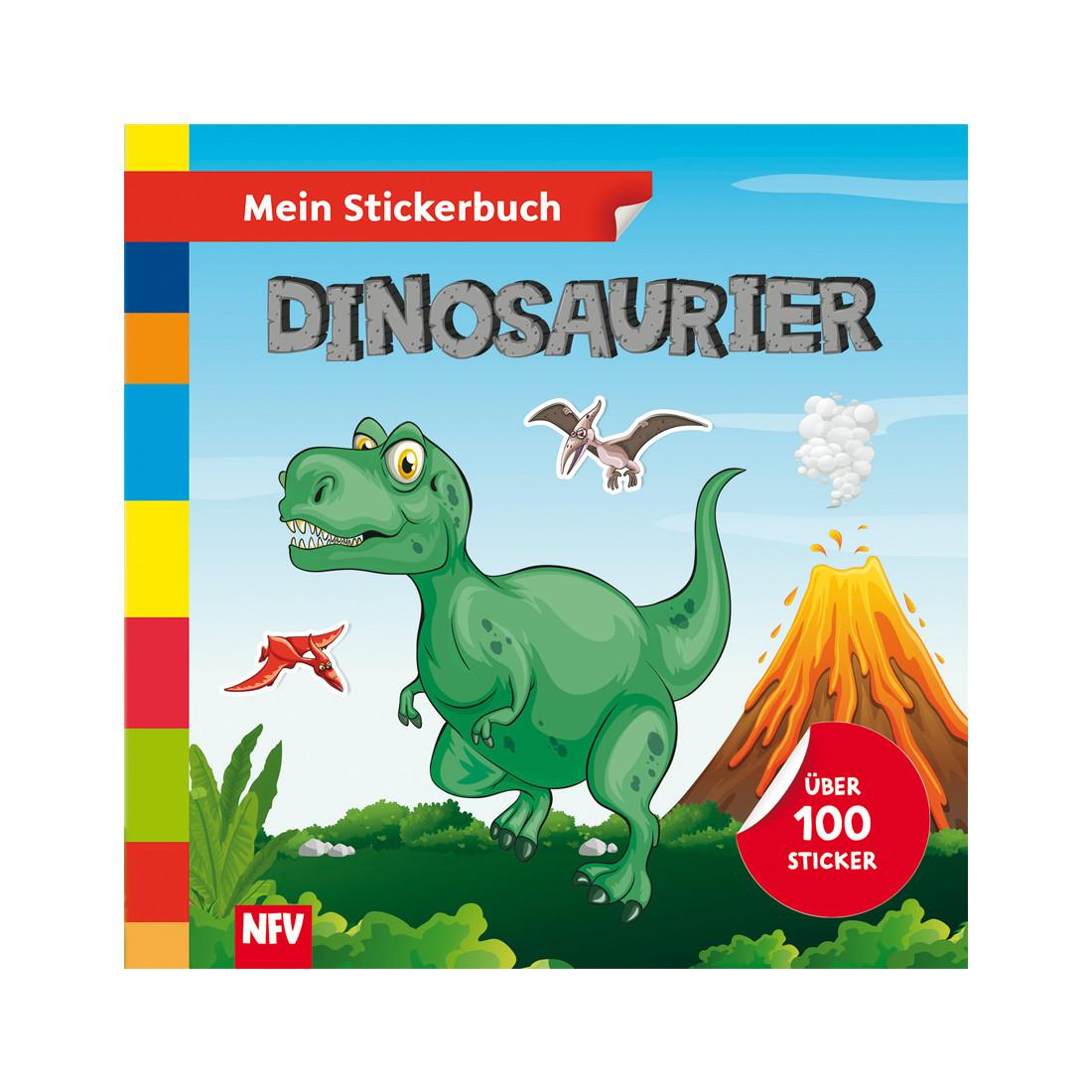 Neuer Favorit  Livre d'autocollants Dinosaures 