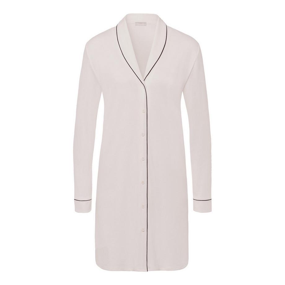 HANRO Natural Comfort Langarm Nachthemd  