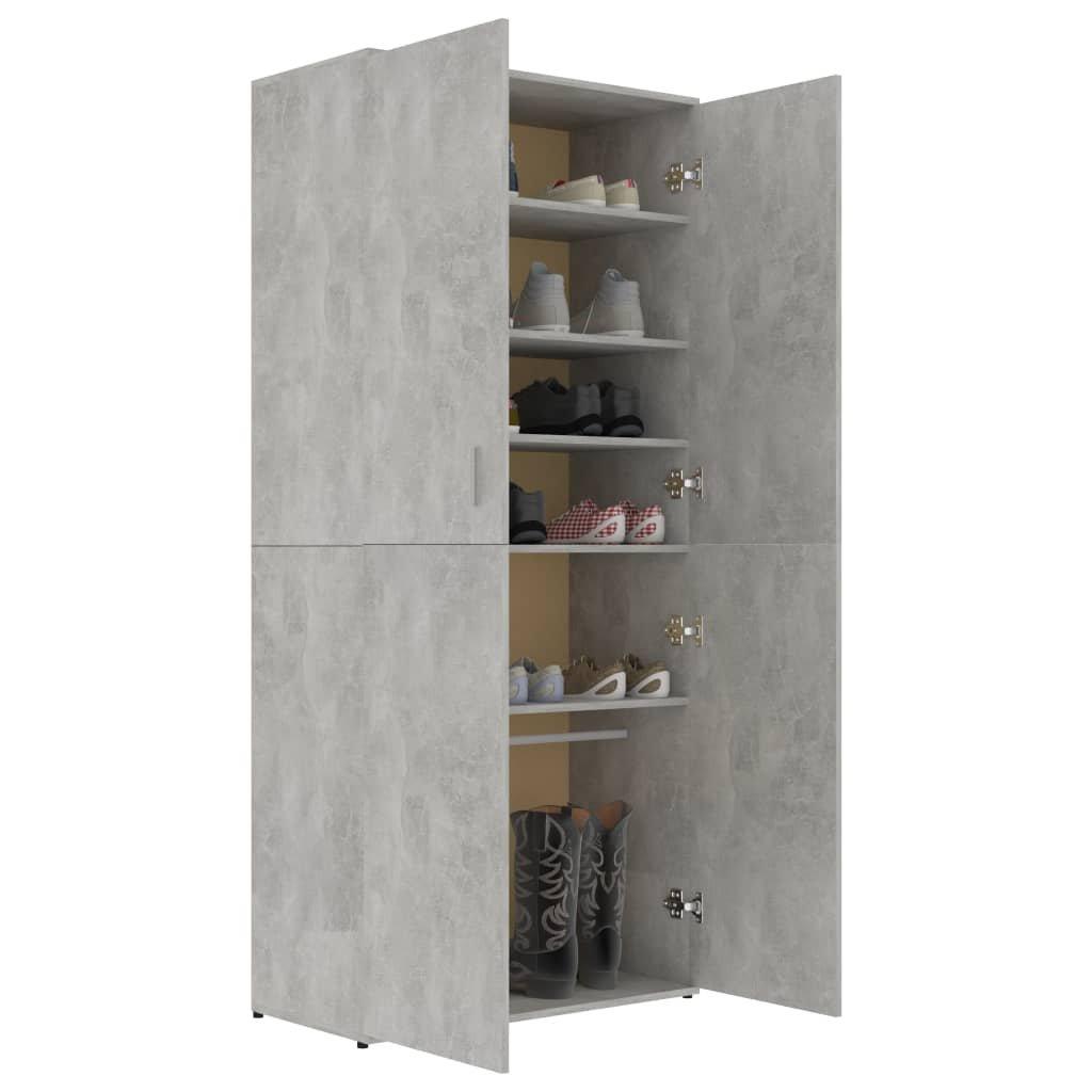 VidaXL Armoire à chaussures bois d'ingénierie  