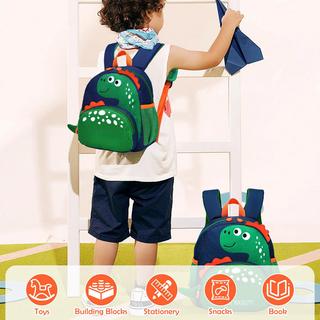 Only-bags.store Kleiner Rucksack Kinder mit Brustgurt, wasserdicht Vorschule Kleinkind  