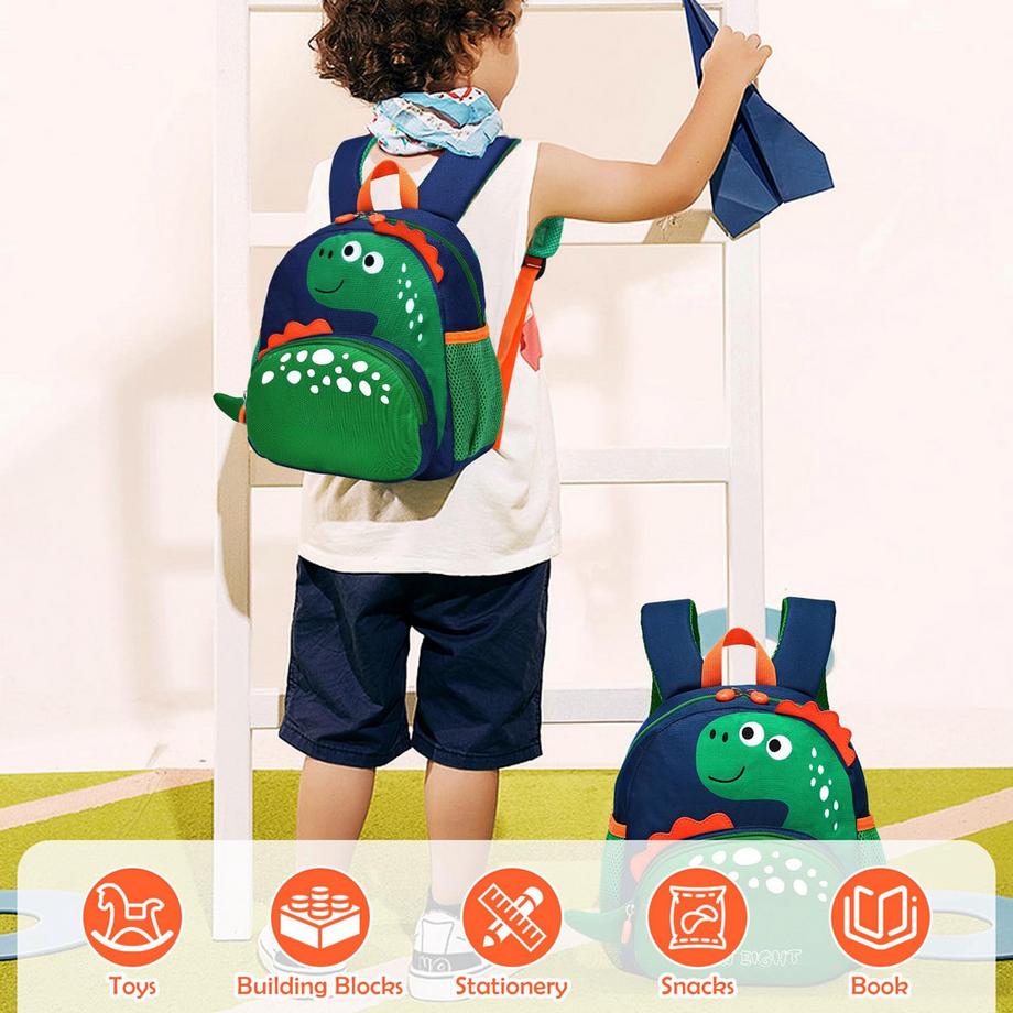 Only-bags.store Kleinkind Rucksack mit Brustgurt Wasserdicht Vorschule  