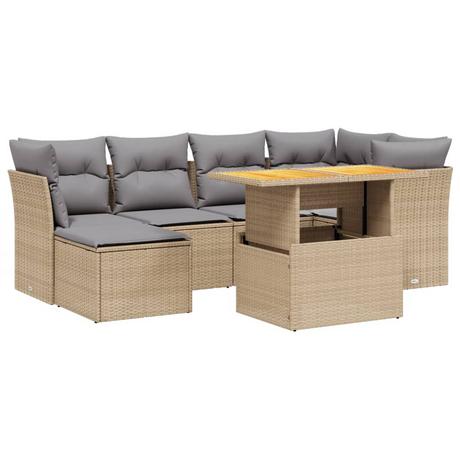 VidaXL Garten sofagarnitur poly-rattan  