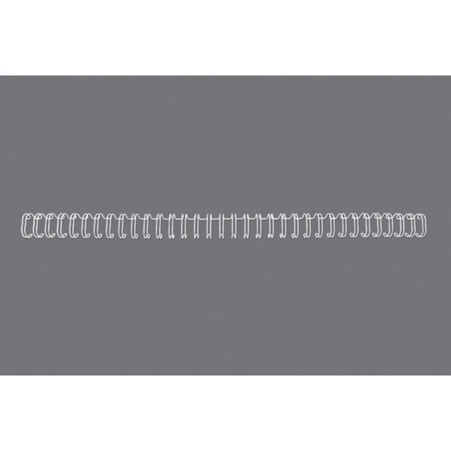 GBC  GBC Drahtbinderücken 9.5mm A4 RG810670 weiss, 34 Ringe 100 Stück 