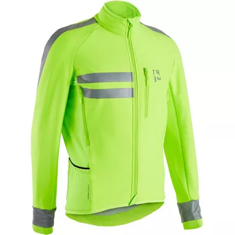 TRIBAN Veste hiver de v lo RC500 homme visible jaune fluo EN1150