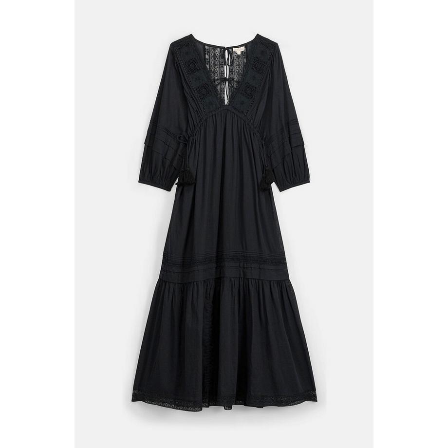 Louise-Misha Langes Kleid BALI mit 3/4-Ärmeln  