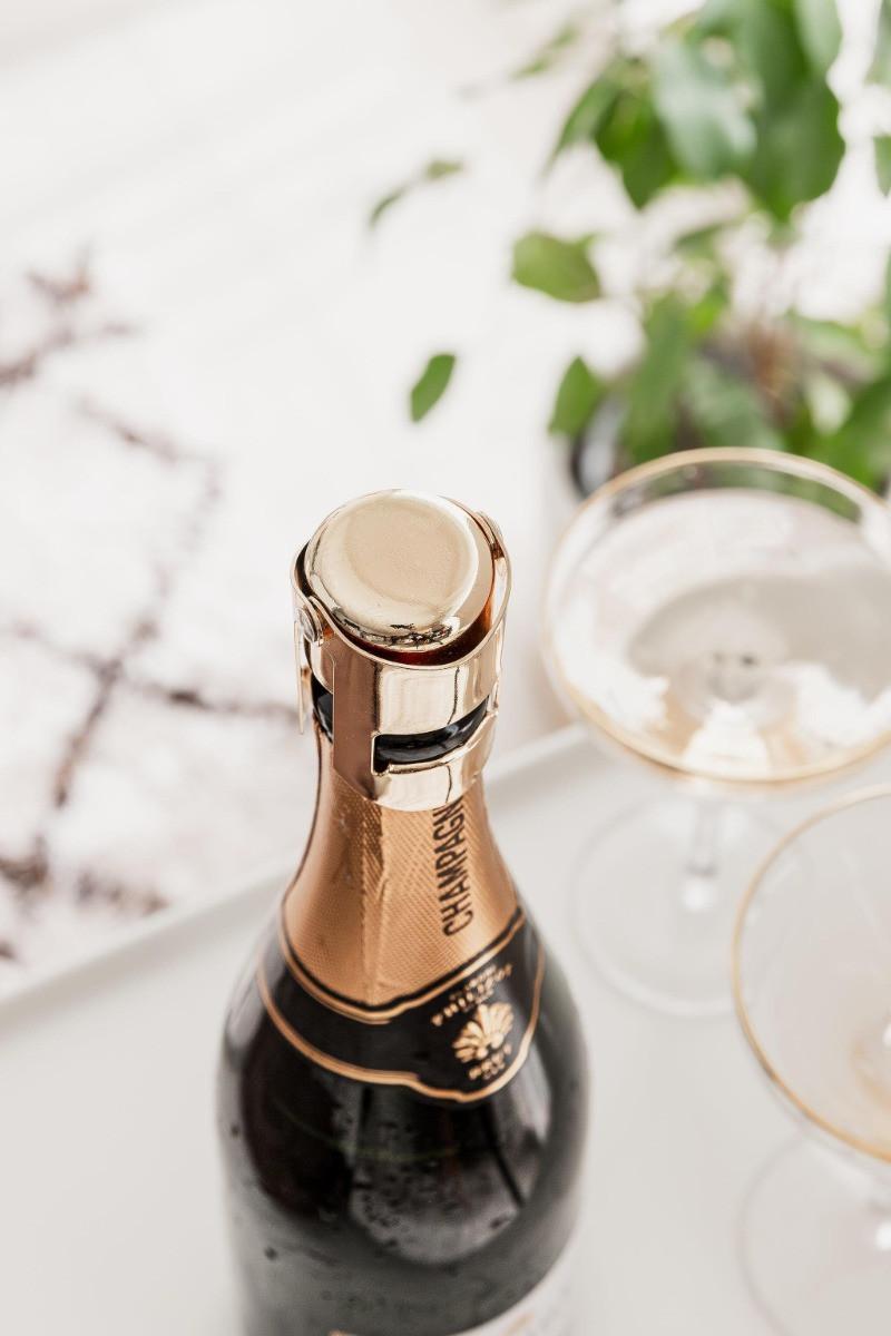 Uberstar Sekt und Champagner Verschluss Gold  