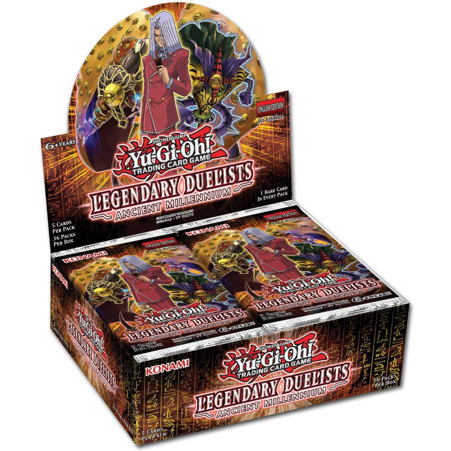 Yu-Gi-Oh!  Legendary Duelist: Ancient Millennium Booster Display - 1. Auflage  - EN 