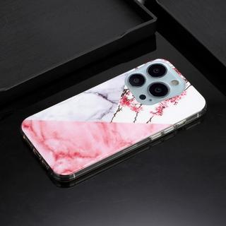 Cover-Discount  iPhone 14 Pro - Silikon Gummi Case Marble 