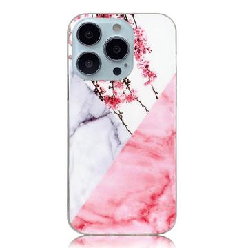 iPhone 14 Pro - Silikon Gummi Case Marble