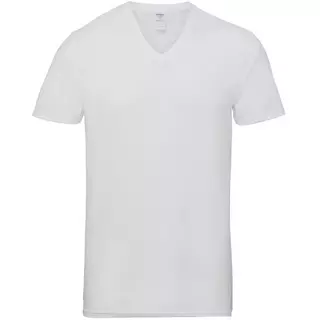 Gildan Premium Tshirt à col V  Blanc