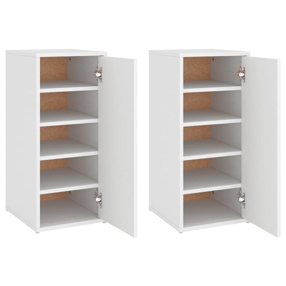 VidaXL Wand-schuhschrank holzwerkstoff  