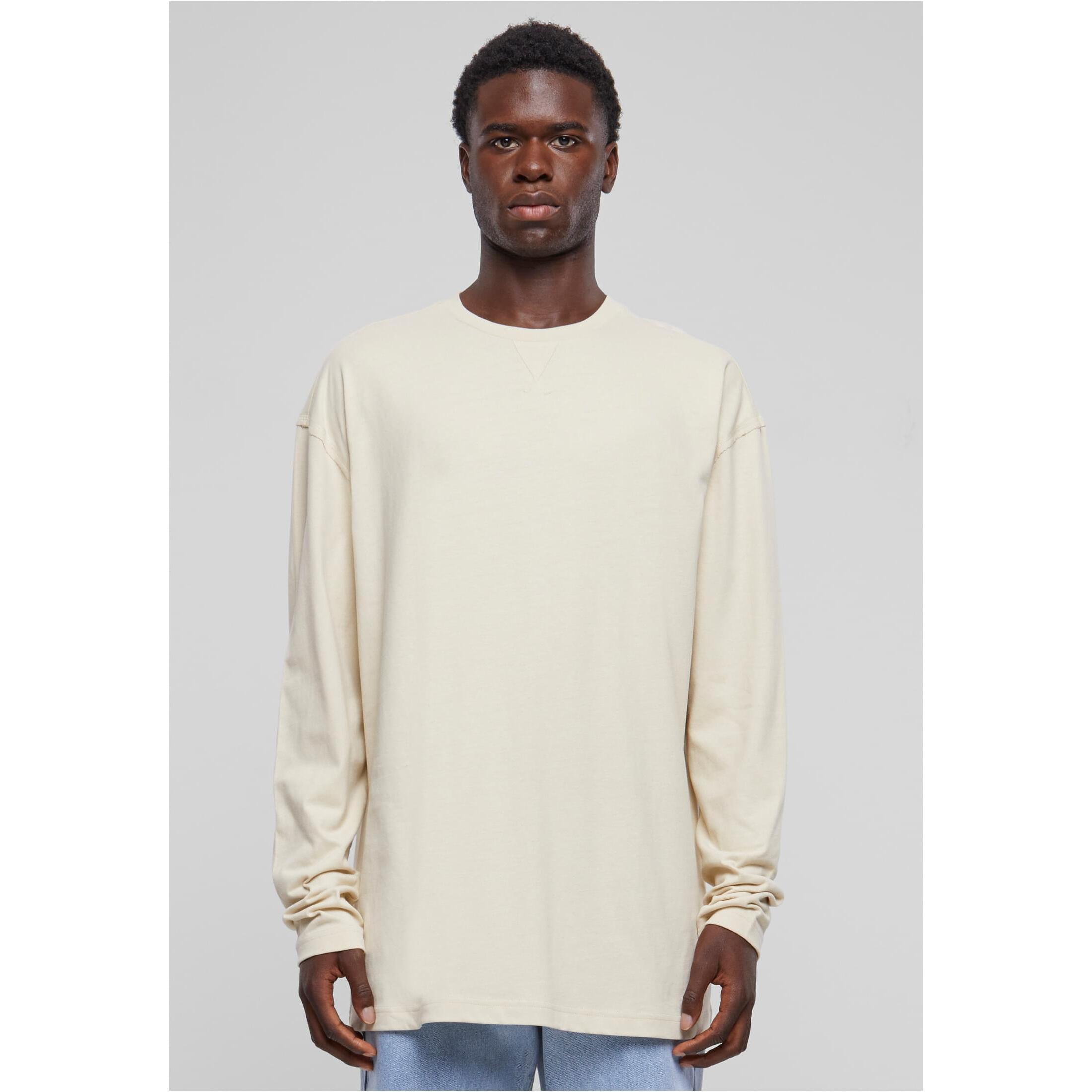 URBAN CLASSICS T-shirt Oversized Maniche Lunghe Open Edge  